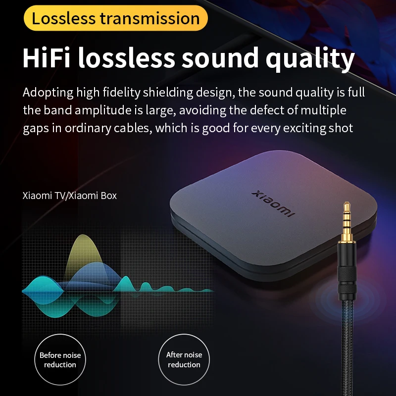 HIFI 4-Poles To RCA SPDIF Coaxial Digital Audio Cable HiFi