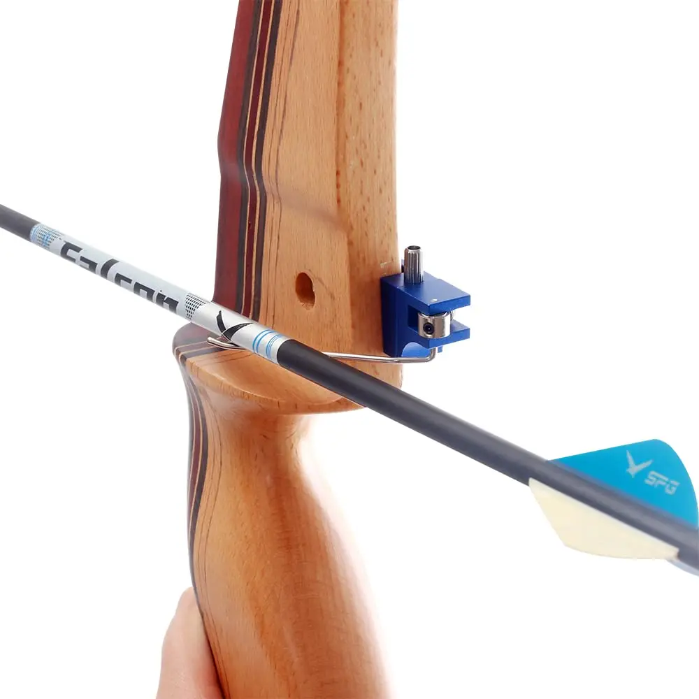 Buy SOPOGER Archery Magnetic Arrow Rest Stainless Steel Stick On Arrow Rest For Recurve Bow Right Left Hand Hunting Shooting Targeting Accessory%ef%bc%88 Pack Of 4 %ef%bc%89