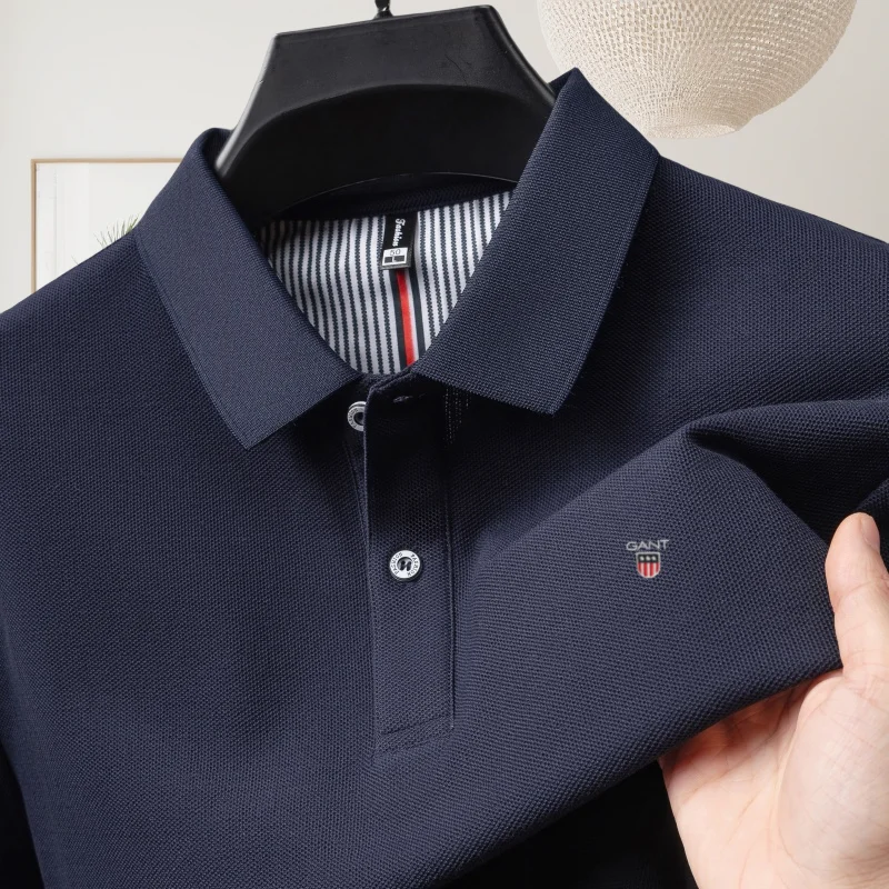 100% pure cotton high-end men short sleeve polo shirt luxury brand summer custom fashion hot selling Paul embroidery T-shirt top 10 S3cfaacb343404721ac7c73f3d8a26a33N