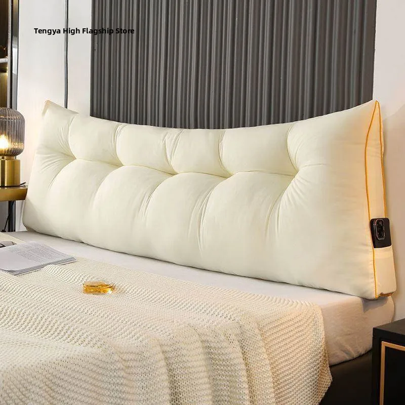 Modern Simple Sle Bede Pillow Soft Plu Tat Bed Triangular Barest Cuion U-aped Pillow Home Decorative Pillow