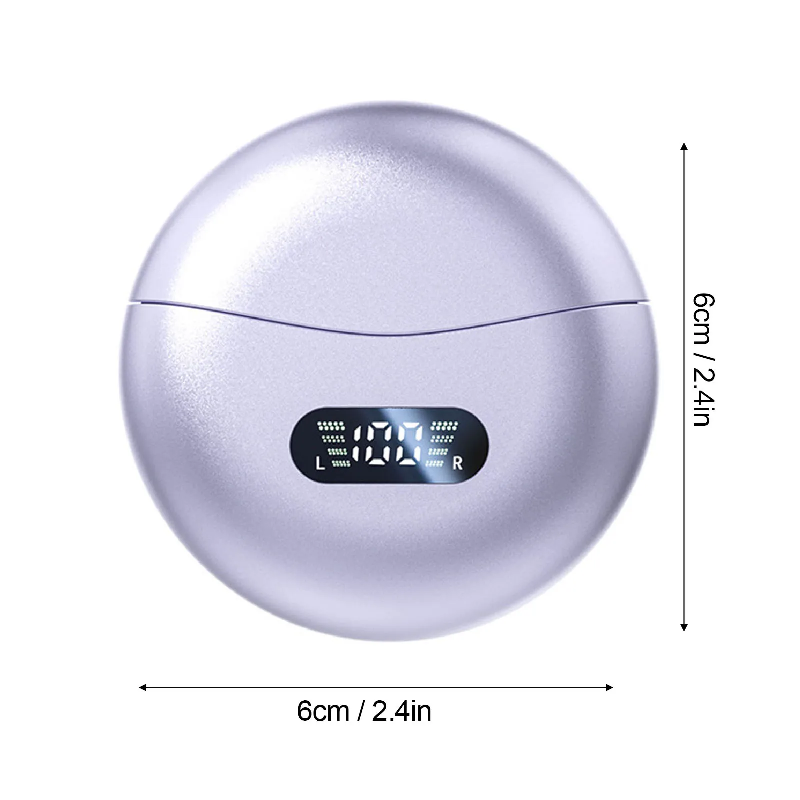 Al Translation Earphone Translator Device Earbuds One Button Control Clear Sound Quality Accurate for Travel Business Learning