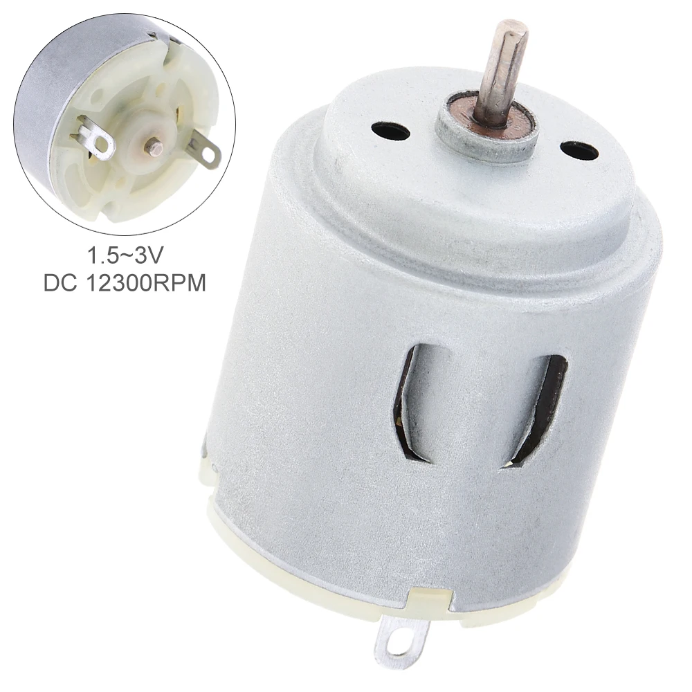 R260 DC Motor 3.0V 12300RPM Toy Motor Dumper Micromotor Electric Small ...