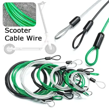 0.5/1/2 metri cavo di bloccaggio per bicicletta ciclismo forte lucchetto per cavo in acciaio MTB corda di blocco per bici da strada antifurto accessorio per bicicletta di sicurezza