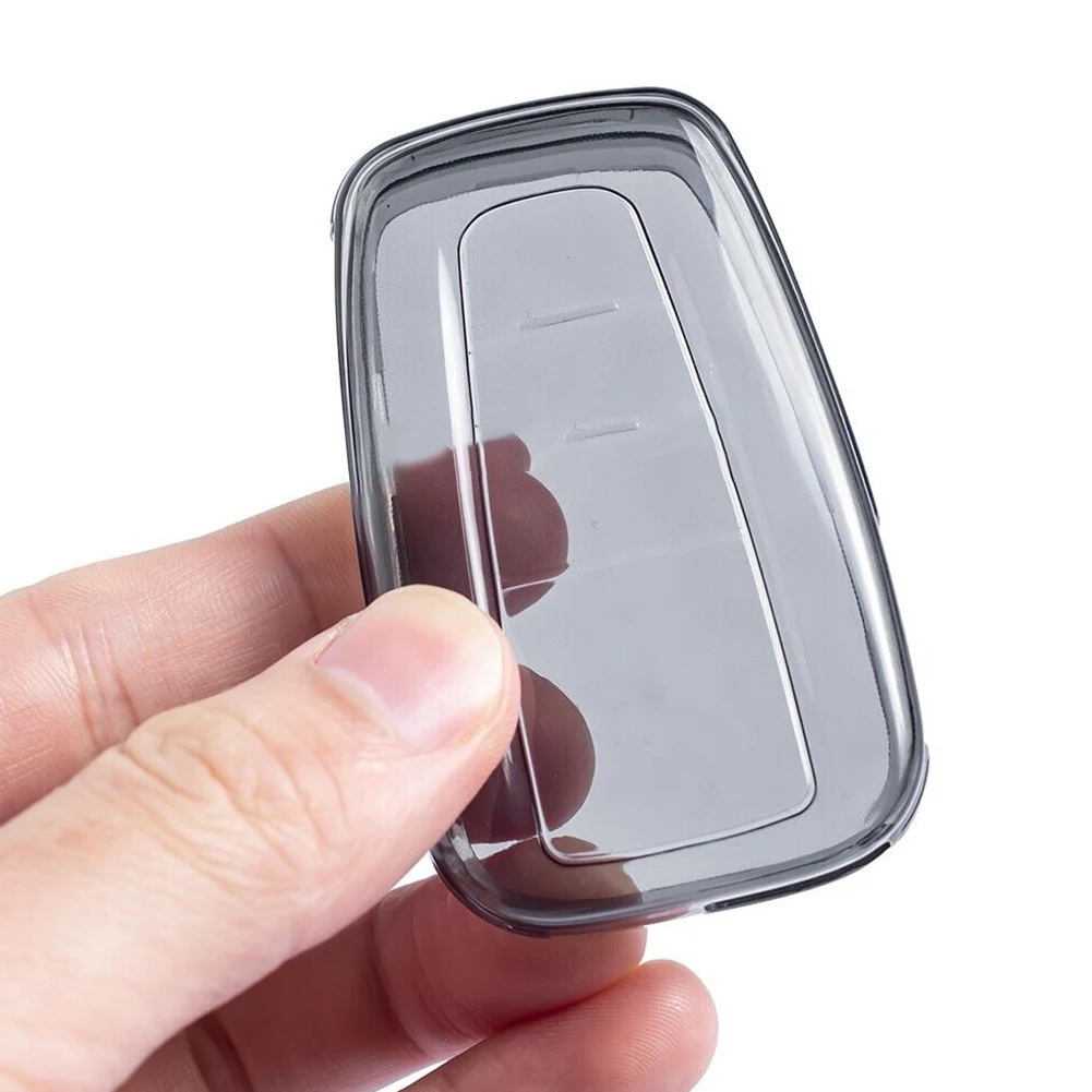 Black Transparent Car Key Fob Protective Case Cover