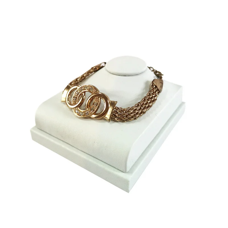 Mini Neck Portrait Model Jewelry Rack Pendant Necklace Showing Stand Jewelry Display Props for Jewelry Store Window Counter