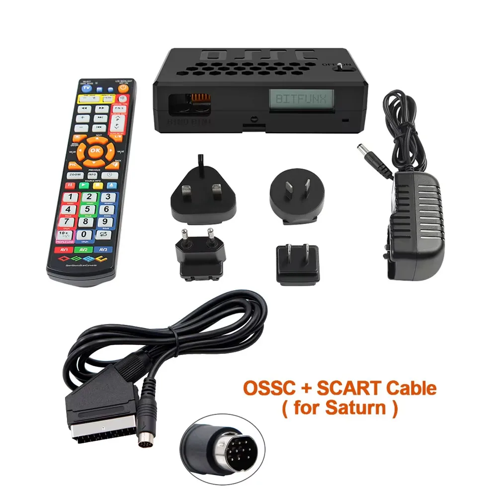 OSSC v1.8 レトロゲームHDMI変換器 S7928f12aee534591b06fd779ab6ad