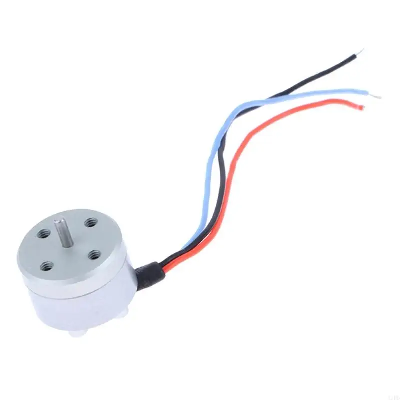 Gros plan sur le rotor du moteur sans balais 4300KV pour drone de course, révélant les aimants et la finition noire mate.