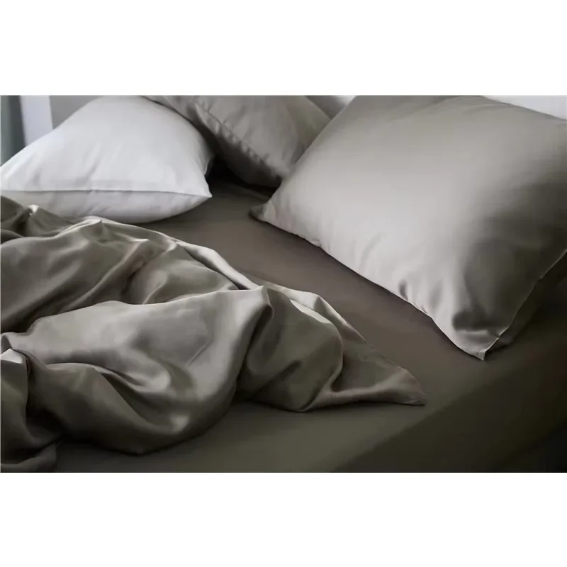 100% Organic Bamboo Sheets Set 4 Piece Super Soft Luxury Wrinkle-Free Odor Resistant Bed Cooling