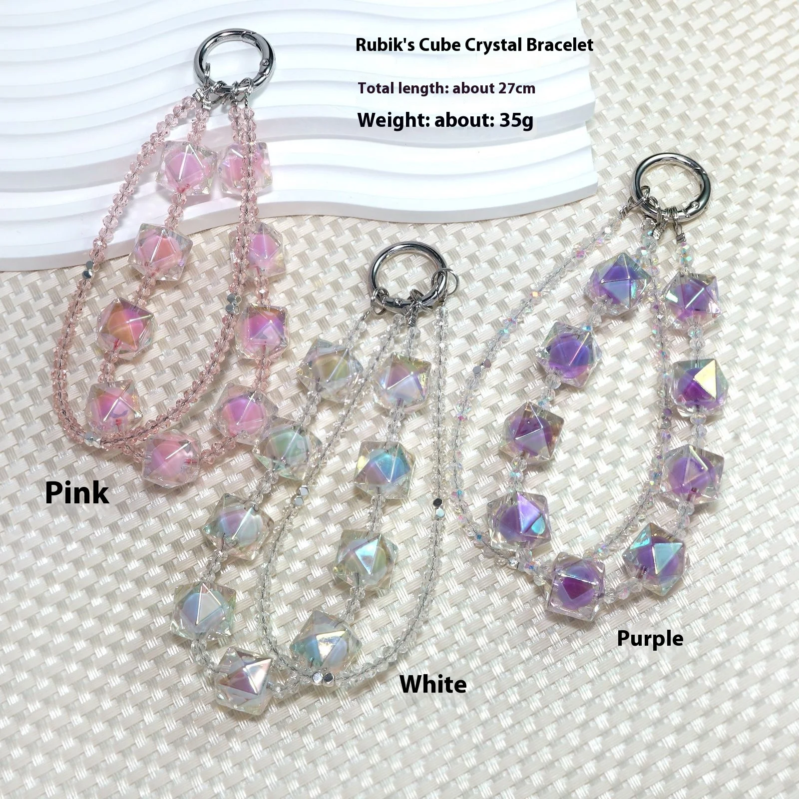 Maroon Crystal Gem Mobile Sling