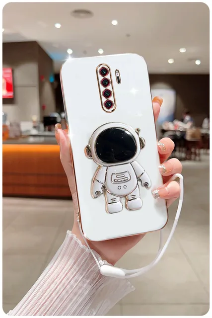 Astronaut Fold Stand For Xiaomi Redmi Note Pro Phone Case With