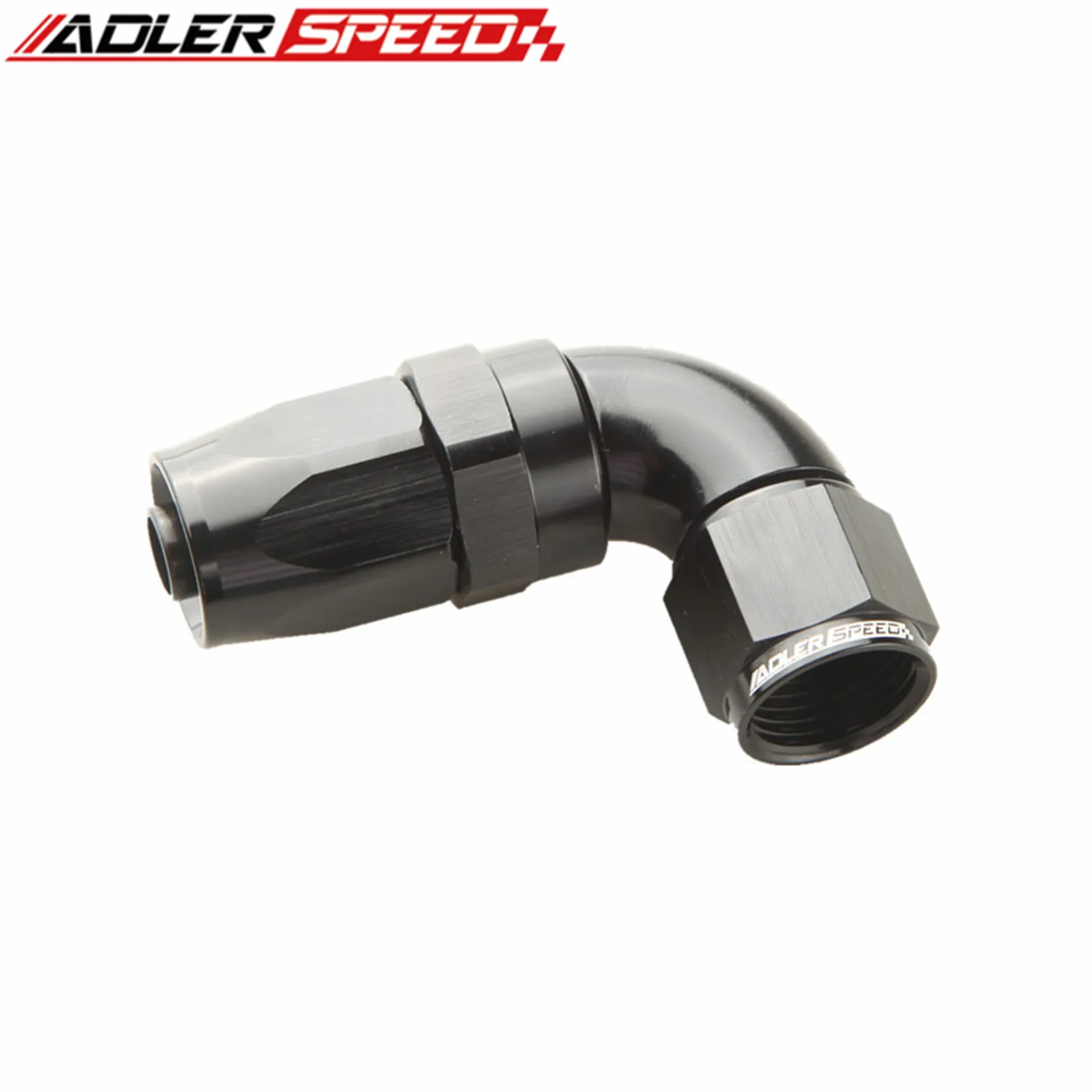 ADLER SPEED 45/90Degree AN4 AN6 AN8 AN10 AN12 Swivel Hose End Fitting Adapter Aluminum swivel hose end fitting
