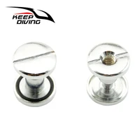 Scuba Diving Hardware BCD Wing Bolts Book Screw Assembly For BC Back Plate Replacement Accessories Equipment Harness 2