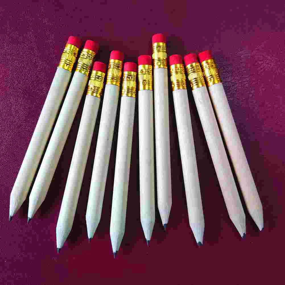 

60Pcs Small Pencils Golfing Pencils Erasable Short Pencils Golfs Pencils Wood Pencils