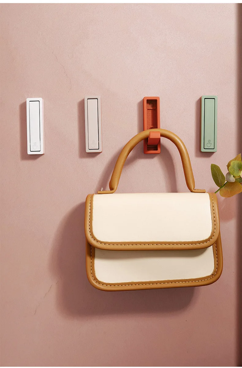 Klappbarer Wandhaken aus Zinklegierung, platzsparend, für Mantel, Schlüssel, Aufbewahrung, Organizer, Kleiderschrank, Kleiderhaken, Küchenregal, Badezimmer, Handtuchhalter – Detail 5