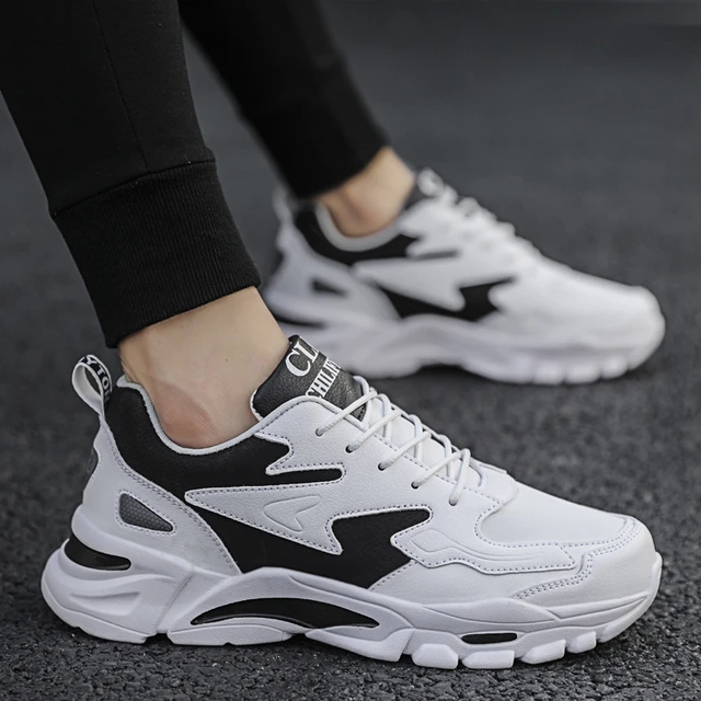 New Spring Men Running Shoes Fashion Plush Non-slip Couple Sneakers Women Breathable Outdoor Trend Lace-up Hard-wearing Footwear - AliExpress