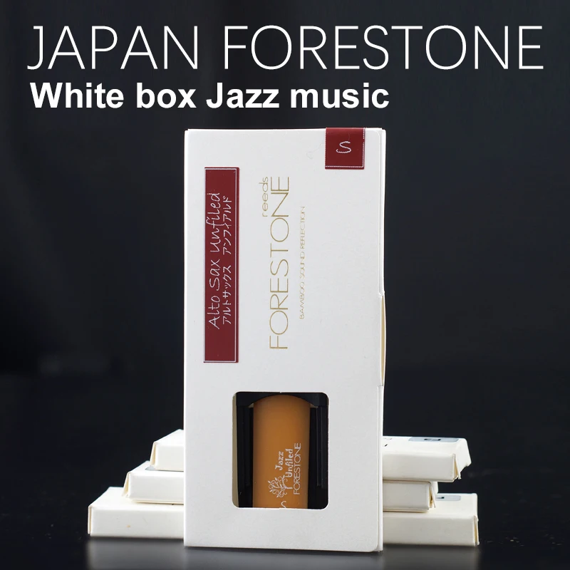 Japan Forestone Resin Reed \ Soprano \ Alto \ Tenor \ Clarinetto \ White Box \ Musica Jazz