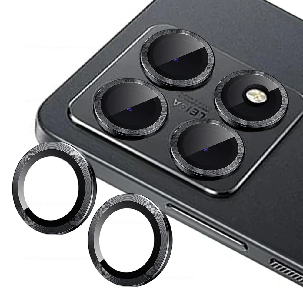 Aluminum Alloy Camera Protector Ring with Tempered Glass