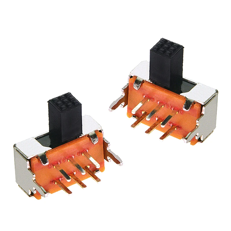 Free shipping 20PCS SK22D02 Toggle switch SK-22D02 2P2T 2 files Double row 6 Pin 5MM | Строительство и ремонт