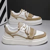 New Fashion Men Vulcanized Shoes Street Skate Outdoor Casual Shoe Mesh Breathable Autumn Anti Slip Sneakers Walking Shoes 6