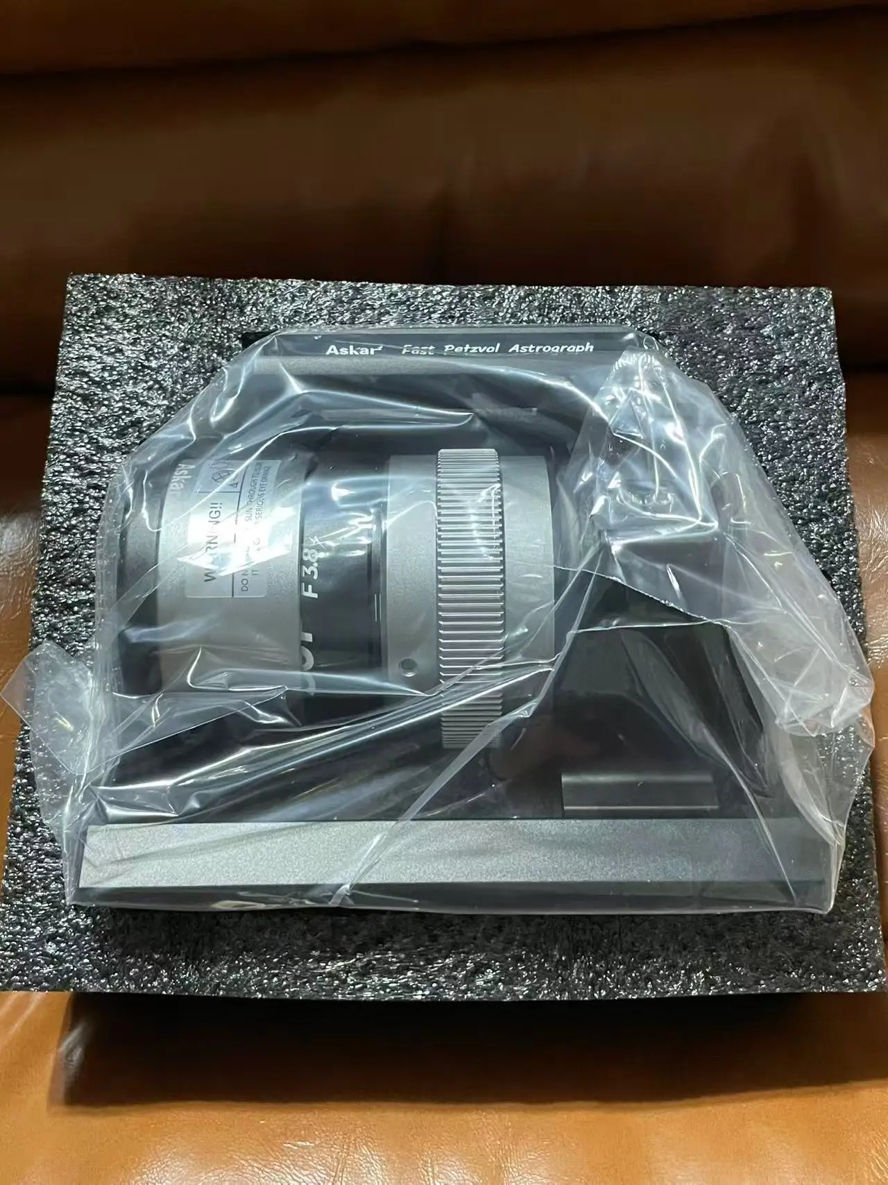아스카 50P 망원경, 50mm 구경 F3.8 SD 유리 굴절망원경 OTA, 다용도 쿼드러플릿 APO 아스트로그래프, 160mm 빅센 도브테일 플레이트