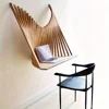 Folding Desk Fashionable Invisible Computer Table Solid Wood Creative Hanging Wall Folding Table Foldable Computer Desk 3