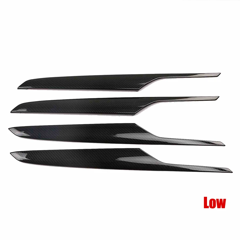 LANOBA 4 Uds. Compatible Con BMW X1 F48 2016-2018 Fibra De Carbono ABS Manija De La Puerta Interior Del Coche Accesorios De Coche For BMW X2 F47 2018
