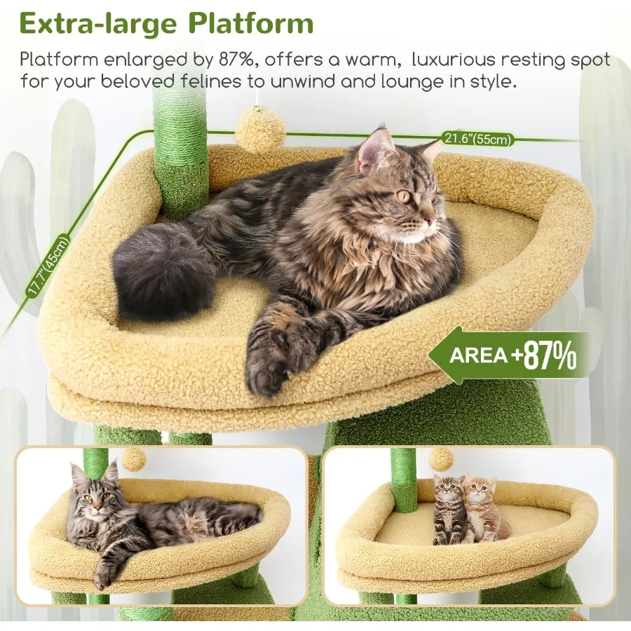 Giant Cactus Cat Tree 2
