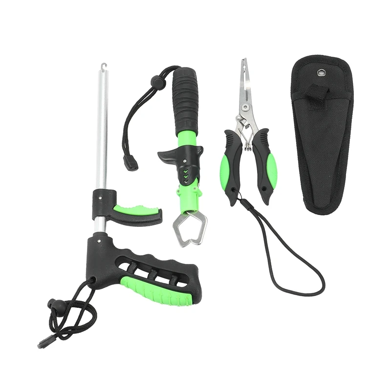 Fishing Plier, Fish Lip Gripper, Hook Remover Kit Corrosion Resistant