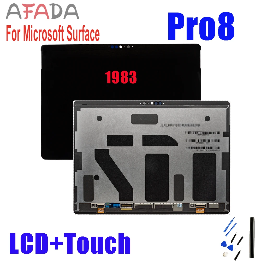 13.0 "Originale Per Microsoft Surface Pro 8 Display Lcd Touch Screen Digitizer Per Microsoft Surface Pro8 1983 Sostituzione Display