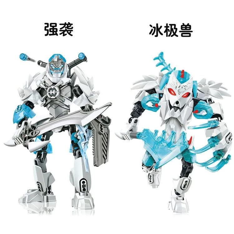 Hero Factory 5.0 Star Warrior Soldiers Building Blocks Superhero