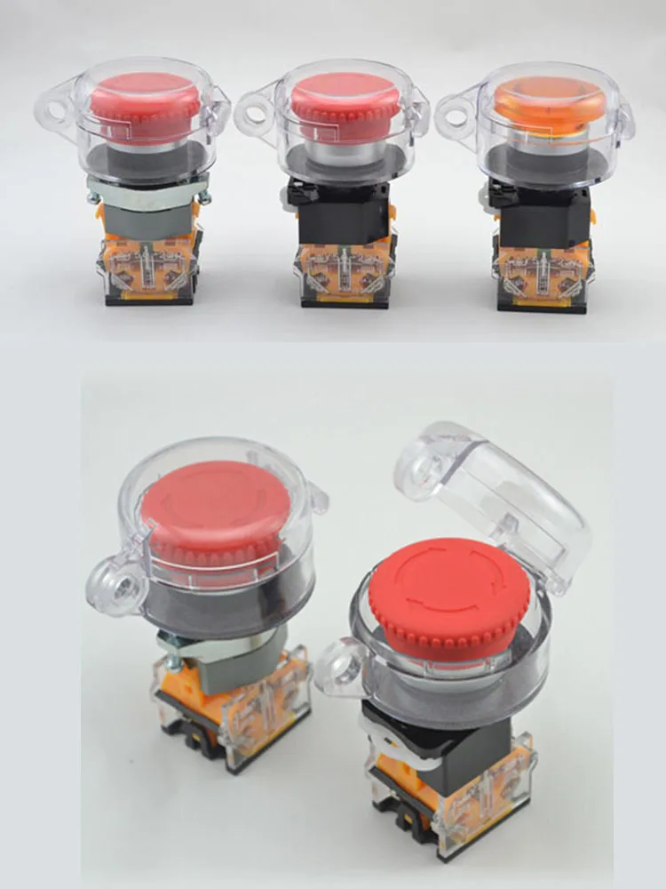 tampa transparente, Dustproof, 22mm, 30mm de diâmetro, 10pcs