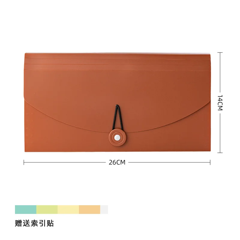 PP 간편 보관 분류 가능, 다기능, 라벨 파일 패키지, 청구서 폴더, 로고 정리 가방.