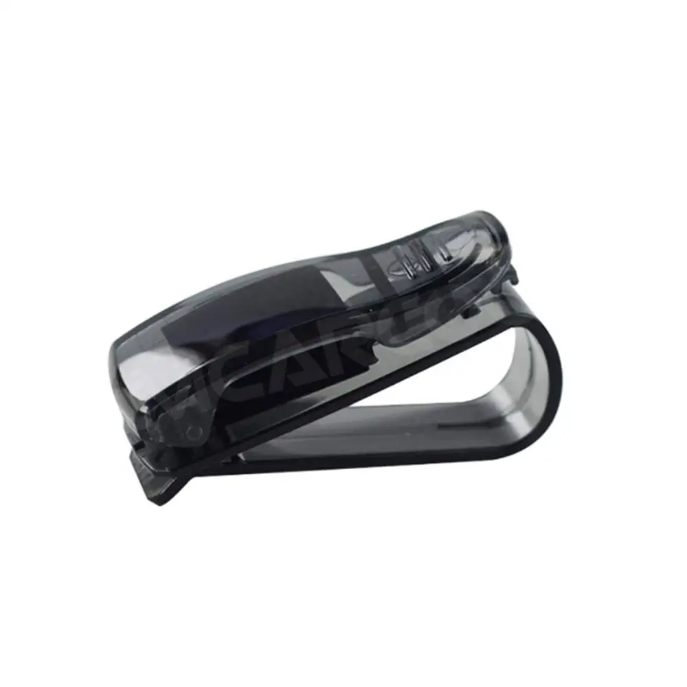 1PC Rhinestone Diamond Decoration Clip Sun Visor Glasses Bracket Bill Clip Portable Sunglasses Eyeglasses Car Interior Supplies sun visor bracket