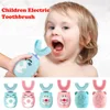 Sonic Child Electric Toothbrush Cleaning Silicone Children 360 Degrees Automatic USB Rechargeable Smart Kids U Shape Toothbrush 1