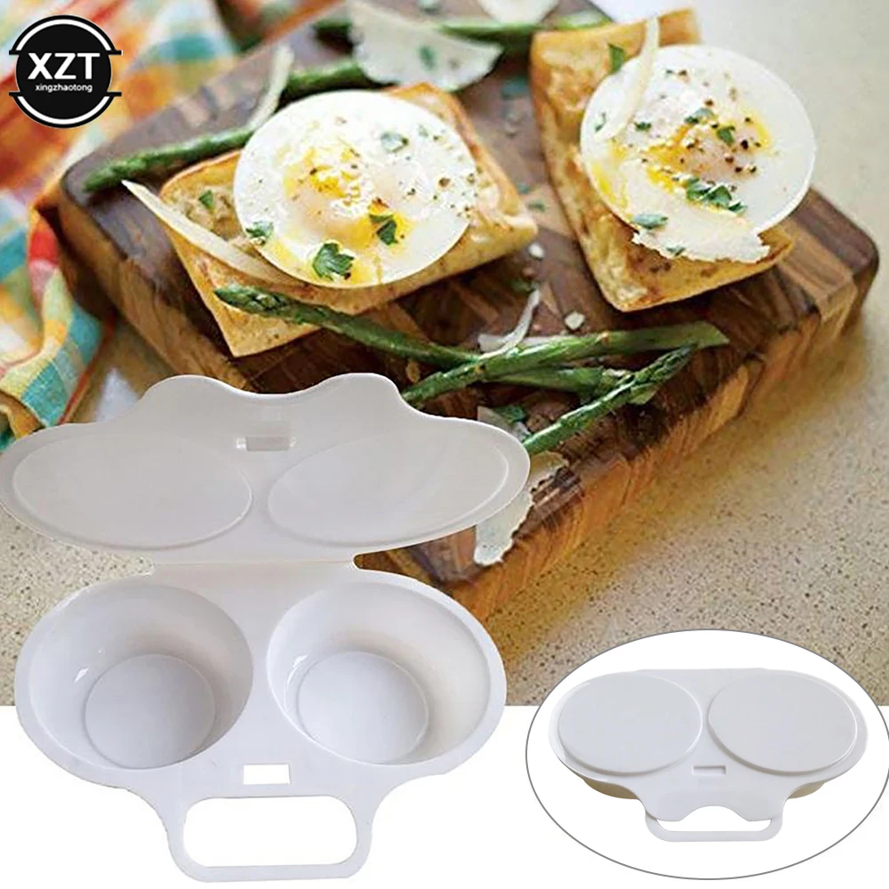 Egg Cooker Egg Boiler Mold Cup Egg Poacher Silicone Egg Poacher Silicone Baking Mold New Home Egg Steamer Microwave Oven Heart Flowers Round Shape Egg Steamer Cooking Mold Poacher Kitchen Gadget Fried Tool