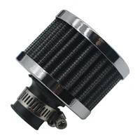 Filtres à Air de voiture à Interface universelle 12mm, pour moto, prise d'air froide, couvercle de ventilation de carter à haut débit, Mini filtres de reniflard 3