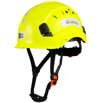 ANSI Z89.1 Casco di sicurezza per l'edilizia Elmetto protettivo in ABS Sistema di ventilazione regolabile Elmetti protettivi per la testa del lavoro industriale