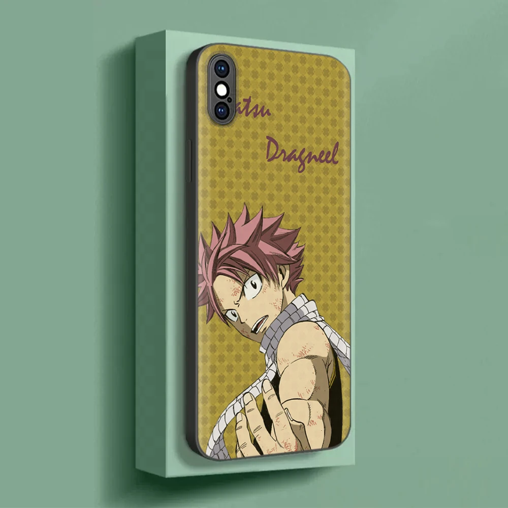 thumbnail image 1 of Funda protectora negra para Xiaomi Poco M6 F5 F6 Pro C65 C55 C50 C51 5G Lucy Natsu Fairy Tail, 1 of 5