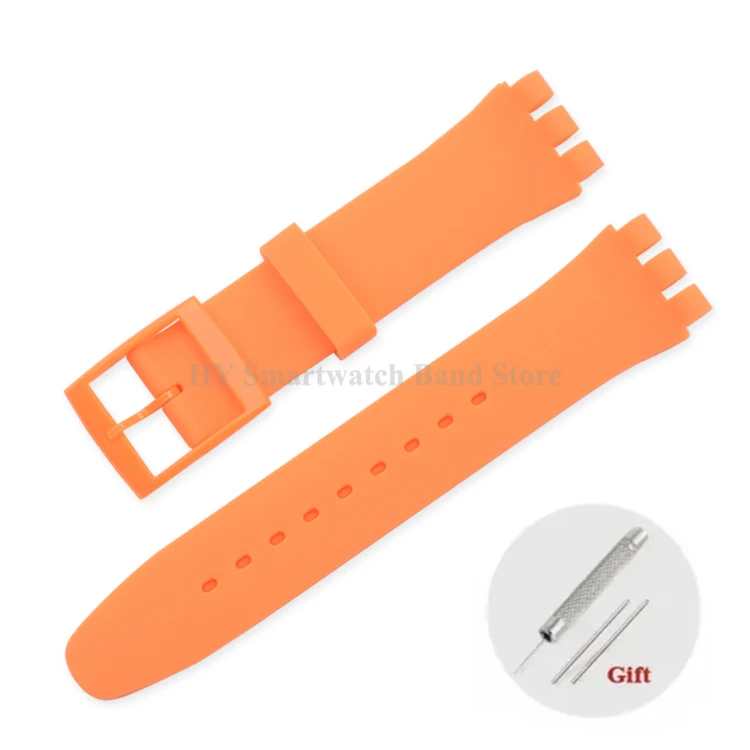Colorful Silicone Watch Band Replacement - Rubber Wrist Strap