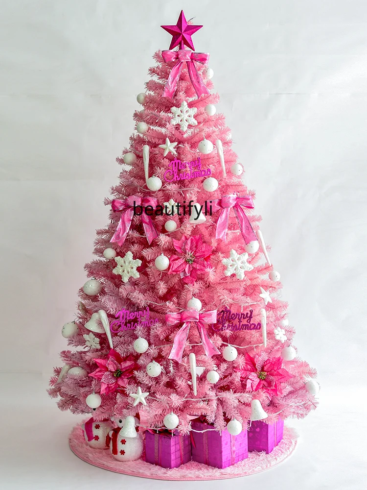 

1.8 Pink Christmas Tree 1.5 M Cherry Tree Christmas Window Decoration Set