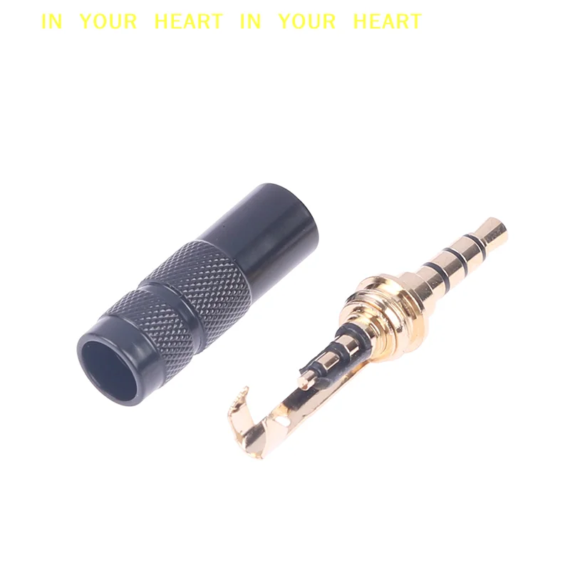 금도금 3.5mm TRS 남성-3.5mm TRRS 여성 스테레오 오디오 커넥터 3.5mm 3극 플러그-4극 잭 마이크 어댑터