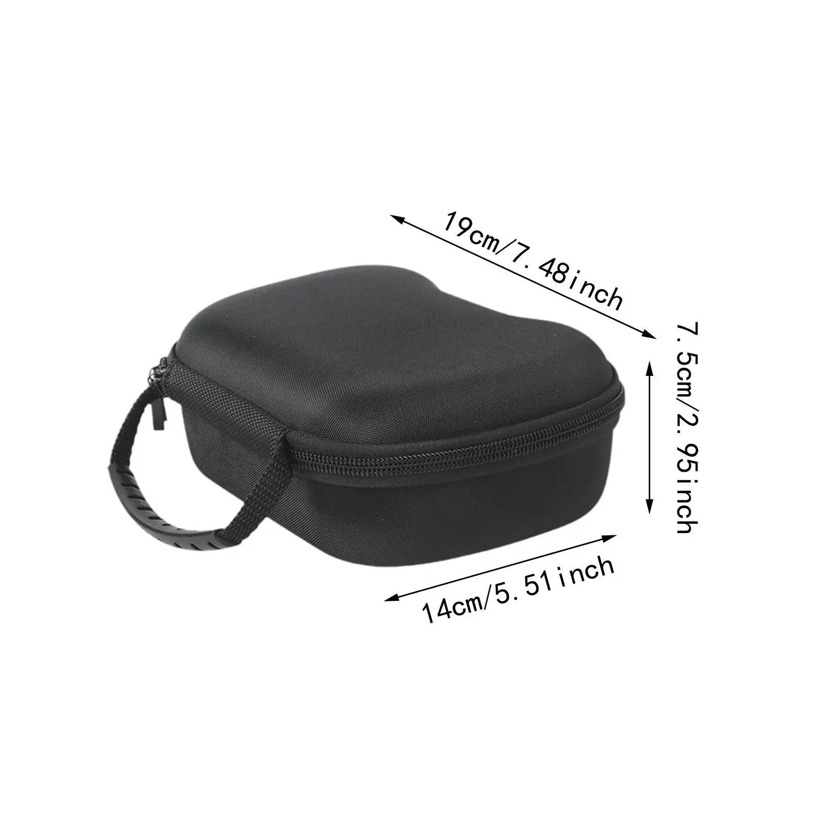 Game Controller Carrying Case with Mesh Pocket EVA Hard Case Shockproof Dustproof Controller Holder for Accessories Gaming Cable