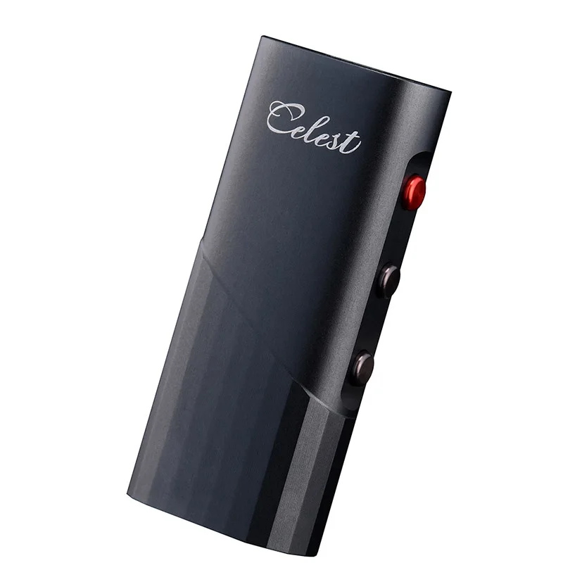 Portable DAC headphone amplifier audio decoder Kinera Celest CD-20 Portable DAC Decoder Headphone Amplifier 3.5mm + 4.4mm Output Supports Gaming Type-c OTG Cable