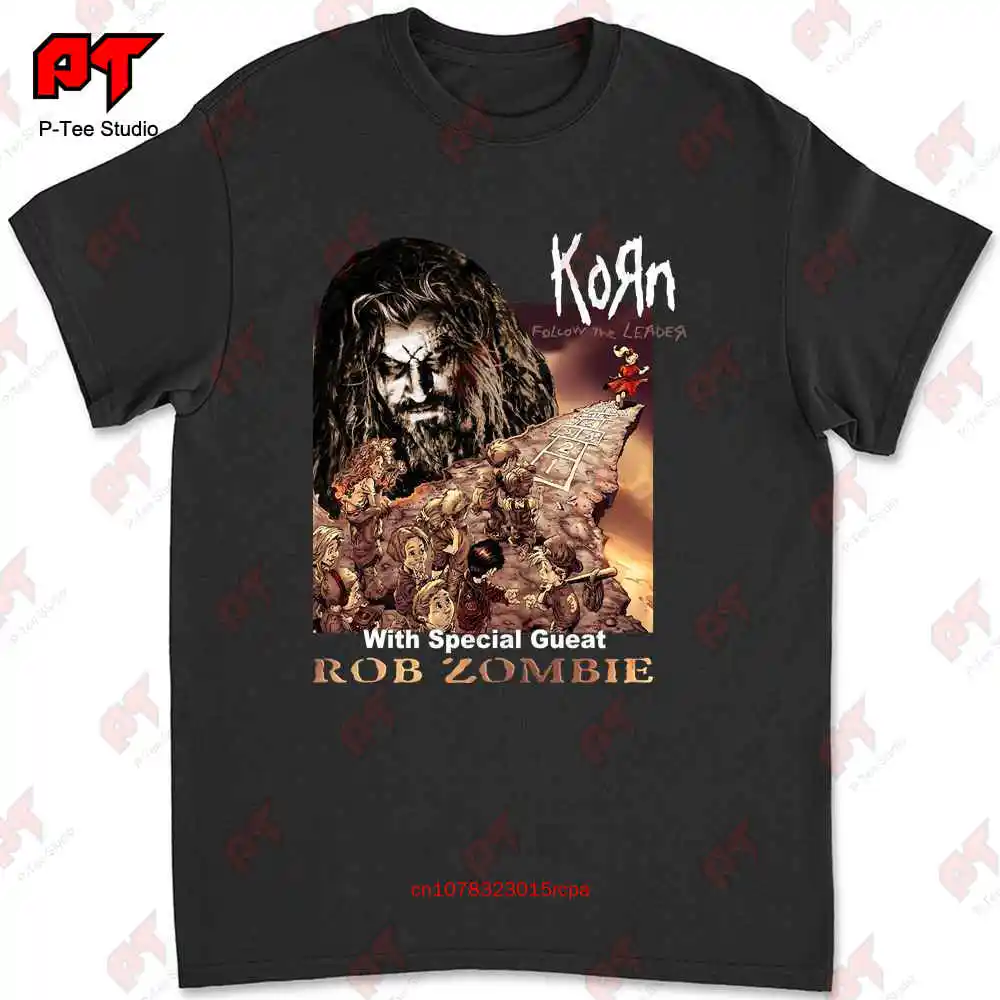 

Футболка 4OFZ Korn X robзомби Follow The Leader 1999 Tour