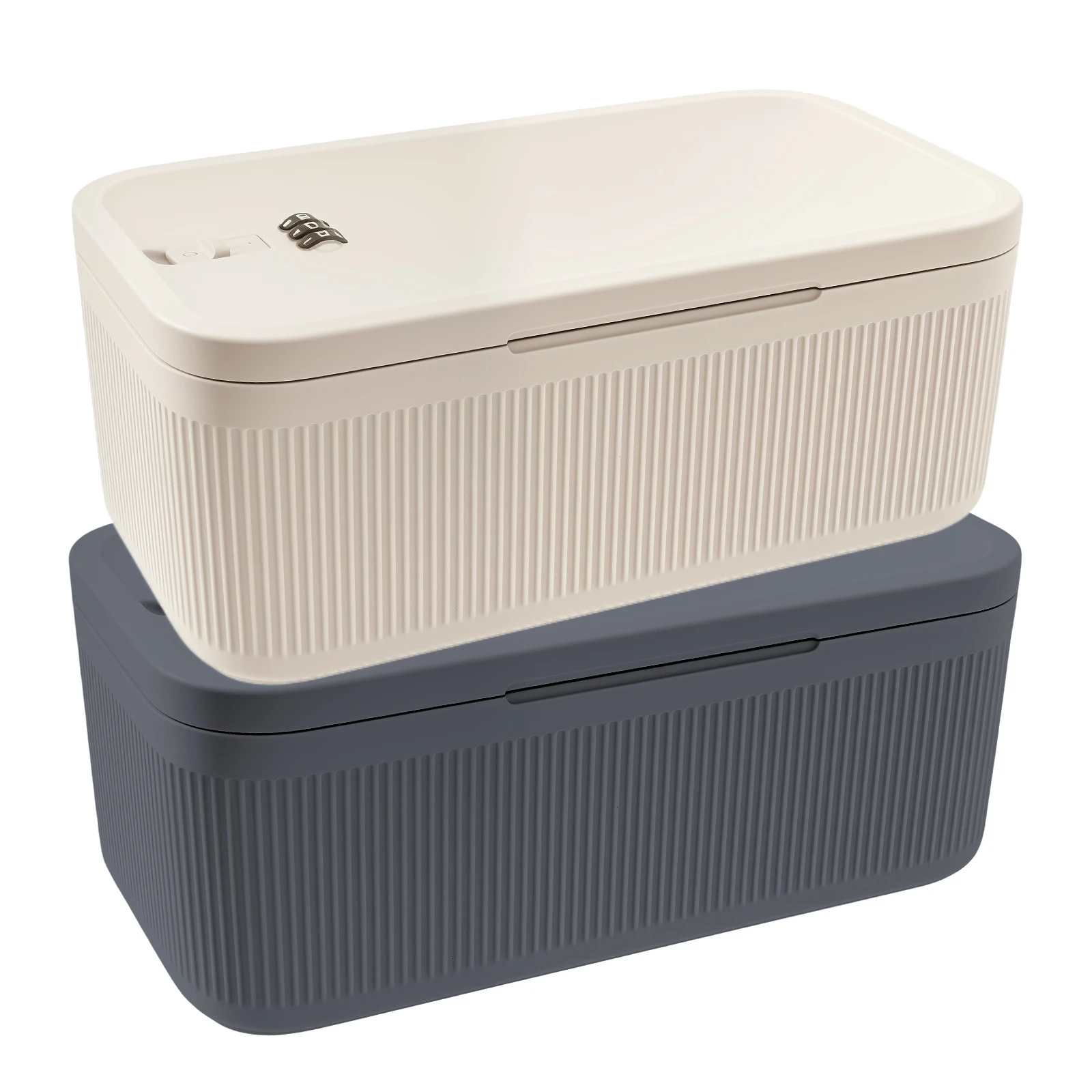 Plastic Portable Security Safe Box for Medicine and Jewelry