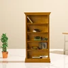 1/12 Dollhouse Bookshelf Storage Cabinet Miniature Closet Book Table Cabinet Shelf Model Dollhouse Furniture Decor DIY Toys 5
