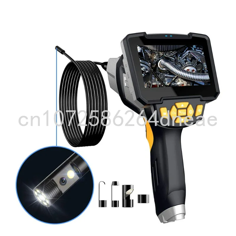 

Double Lens Industrial Endoscope Two Cameras Endoscopic 10m Plumbing Drain Video Inspection Camera Sewage Endoscope with Screen