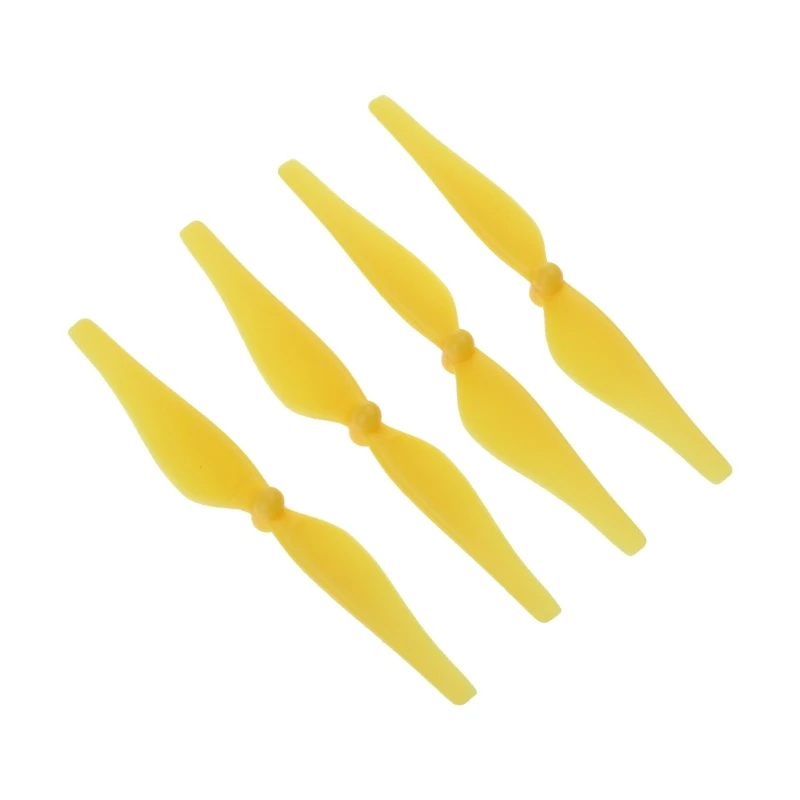 Hélices de rechange ABS 4.5x4.6 pour DJI, lot de 4, vue rapprochée des pales et du moyeu