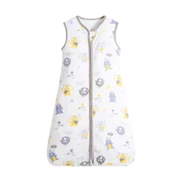 Baby Sleeping Bag For Newborn Baby Wearable Blanket 0.5 Tog Summer 100% Cotton Print Vest Sleep Sack Baby Boys Girls 0-3 Years 2