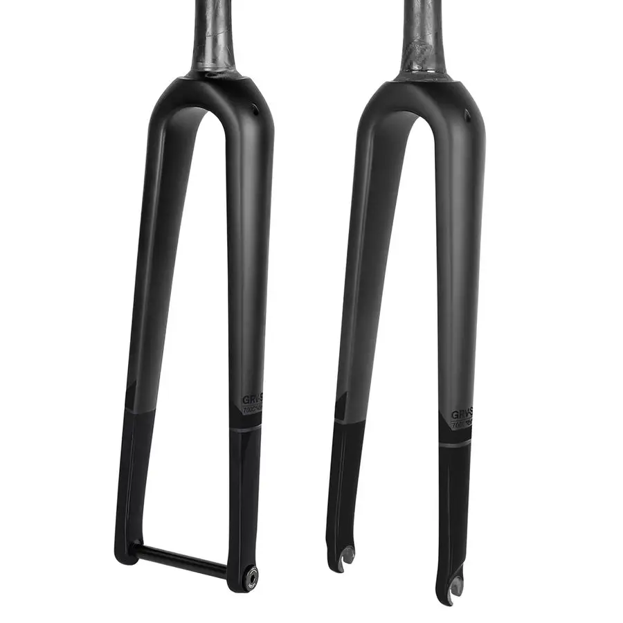 自転車本体 Bike (50cm/Carbon Forks) 700C Carbon Road Bike Front Rigid Fork QR Thru Axle Threadless